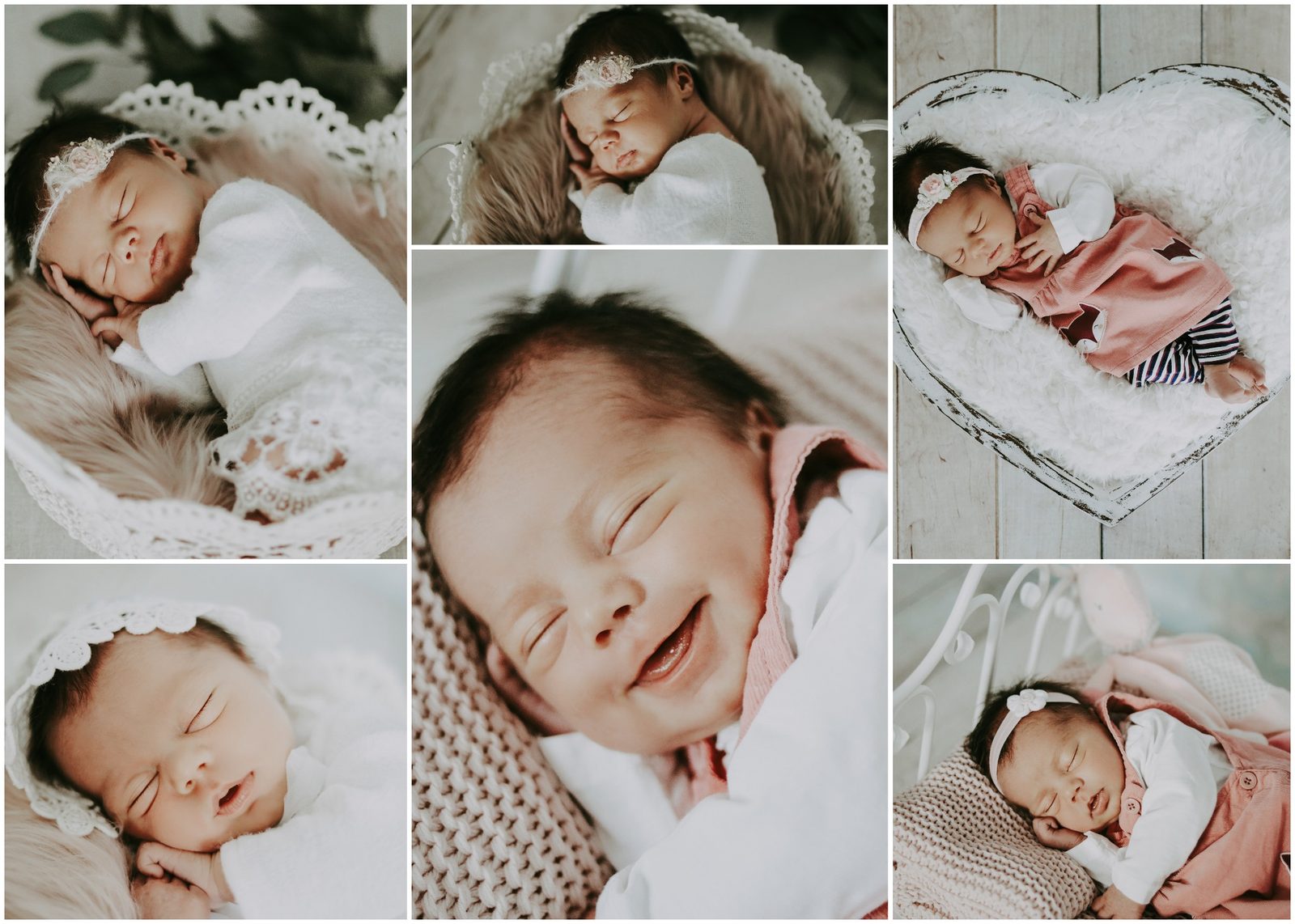 Newborn-Fotografie im Boho-Stil